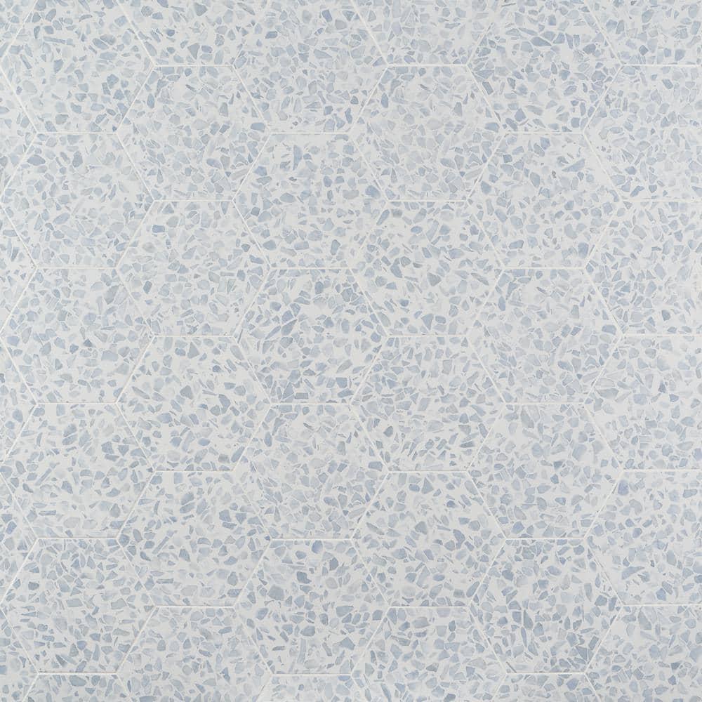 Jurassic Hex 9" Terrazzo Look Porcelain Floor & Wall Tile (8.07 Sq. Ft. / Case)