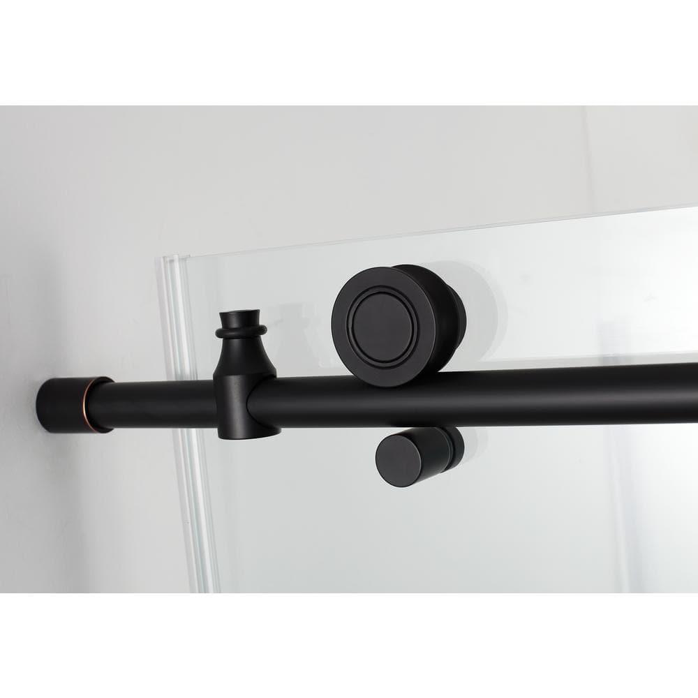 French Vienne Frameless 48" x 76" Rectangle Sliding Left Opening Shower Enclosure