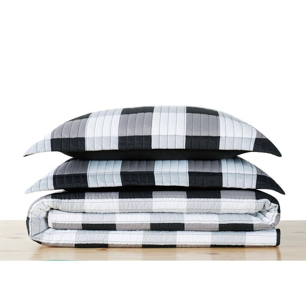 Truly Soft Buffalo Plaid Farmhouse / Country Plaid Quilt Set