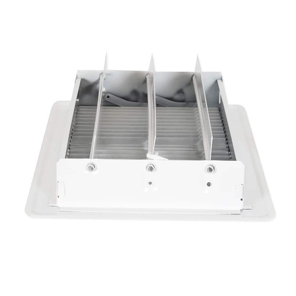 EZ-FLO 13.5" x 7.5" Rectangle White Diffuser