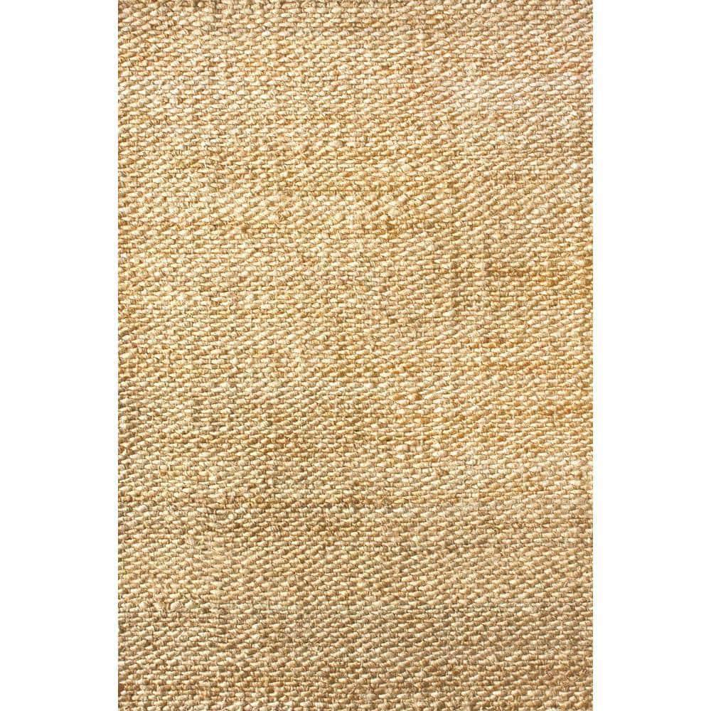nuLOOM Hailey Handwoven Jute Area Rug, 5' x 8', Natural