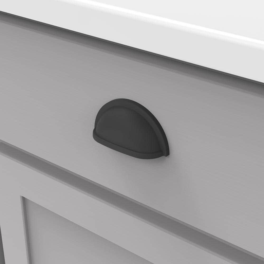 Hickory Hardware Williamsburg Kitchen Cabinet Handles, Solid Core Drawer Pulls for Cabinet Doors, 3"