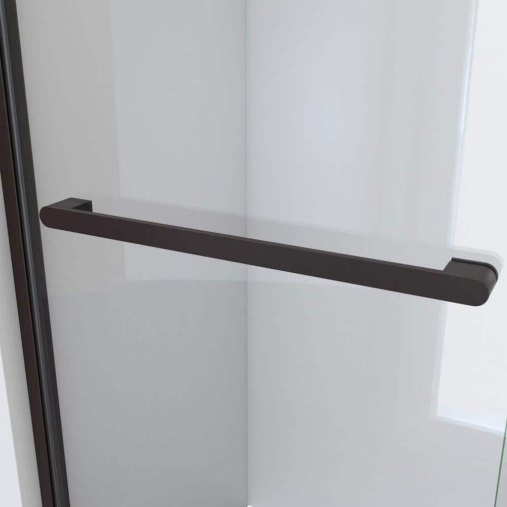 Charisma-X 44" W x 76'' H Bypass Semi-Frameless Shower Door with ClearMax Glass Treatment Technology