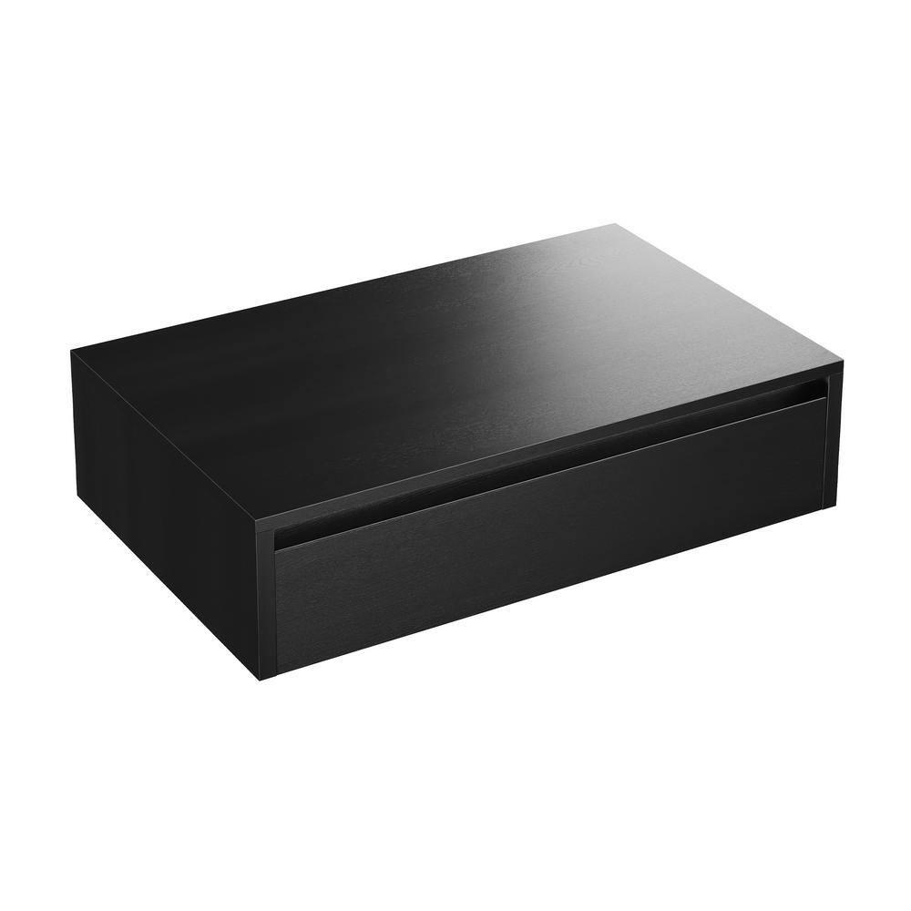 Swiss Madison Avancer 36" Wall-Mounted Bathroom Vanity Cabinet without Top in Black Oak