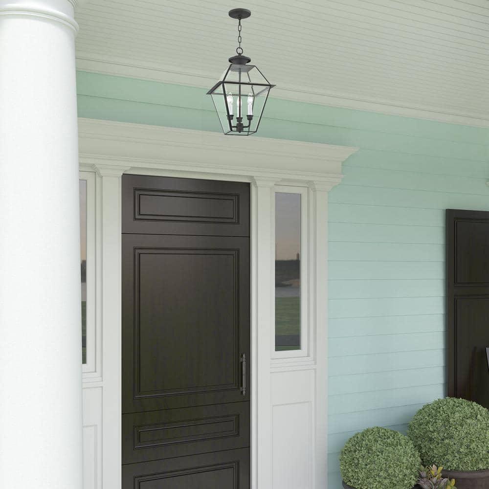 Livex Lighting Westover 3 Light Outdoor Chain Lantern