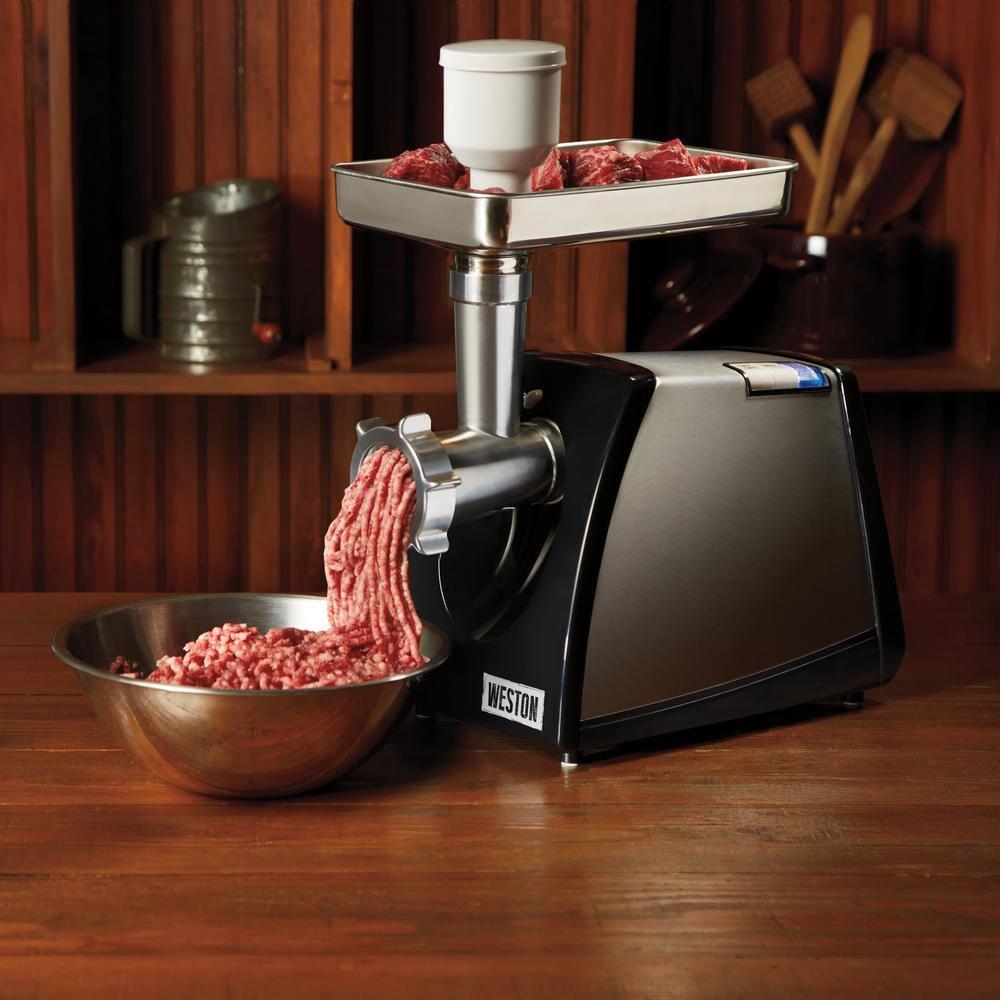 Weston Weston Stainless Steel Electric Meat And Sausage Mixer