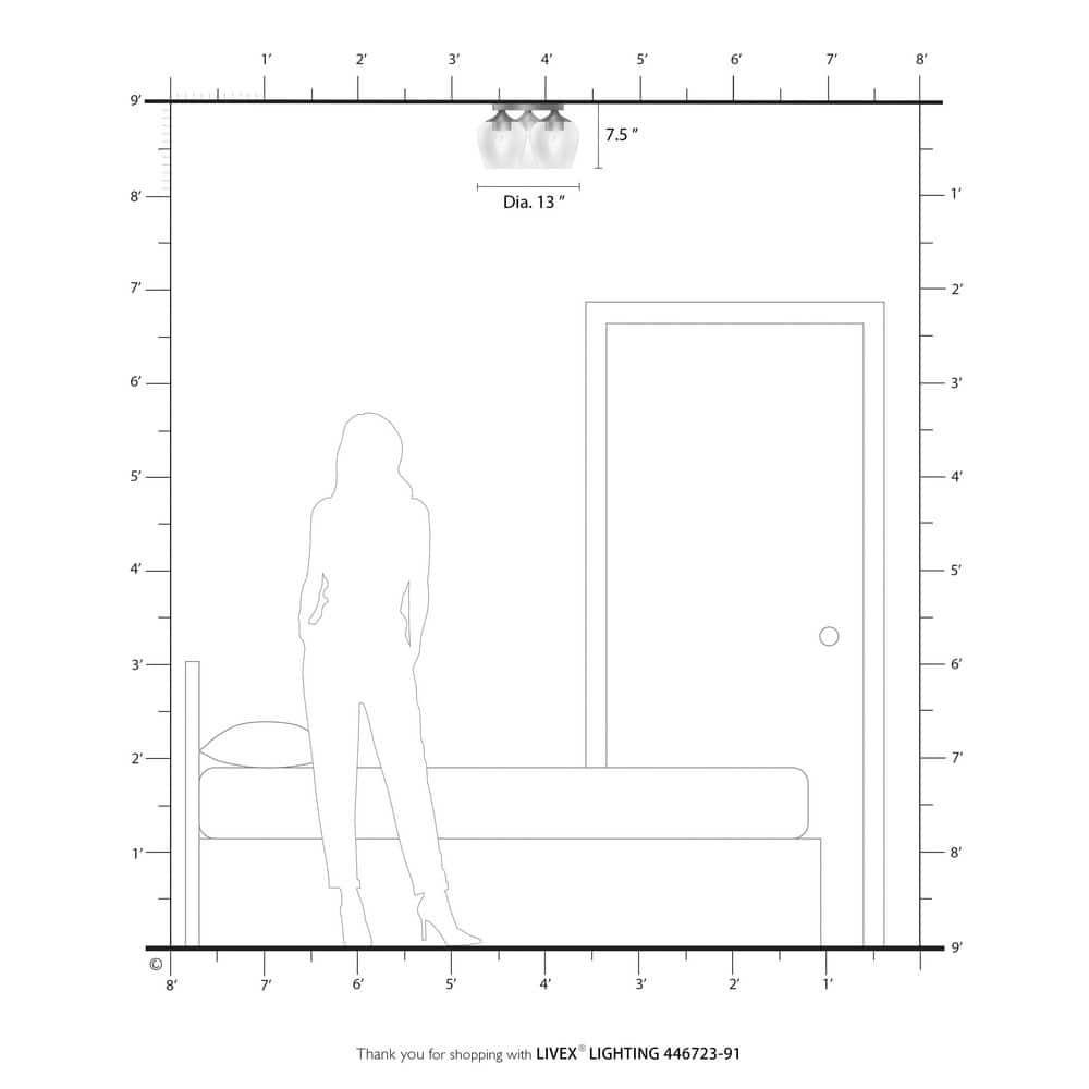Willa Arlo™ Interiors Chrisha Orizaba 3-Light 13" Flush Mount