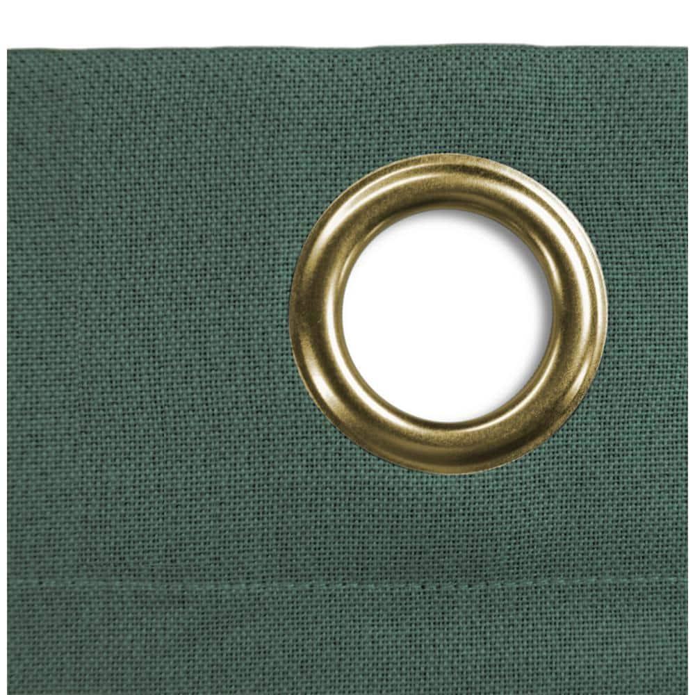 Tacoma Double Black Out Grommet Panel 50x96 Woodland Green