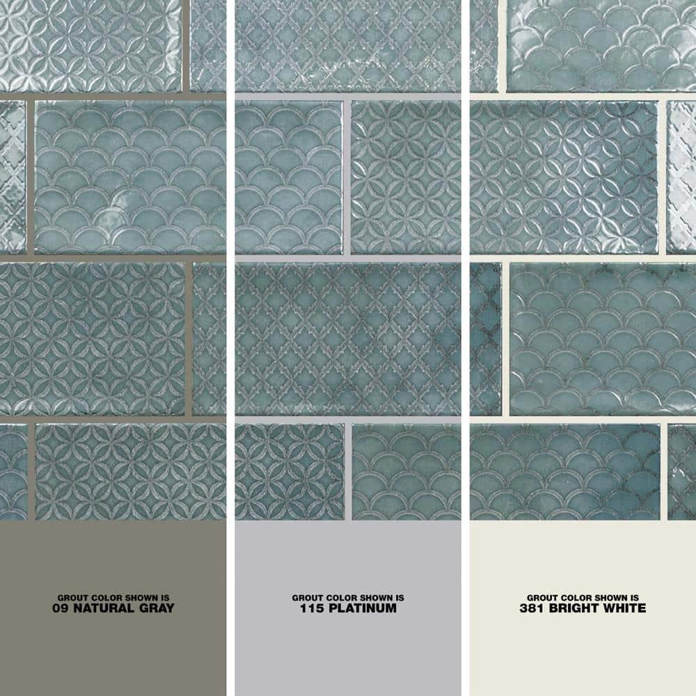 Merola Tile Camden 4" x 8" Ceramic Patterned Subway Wall Tile