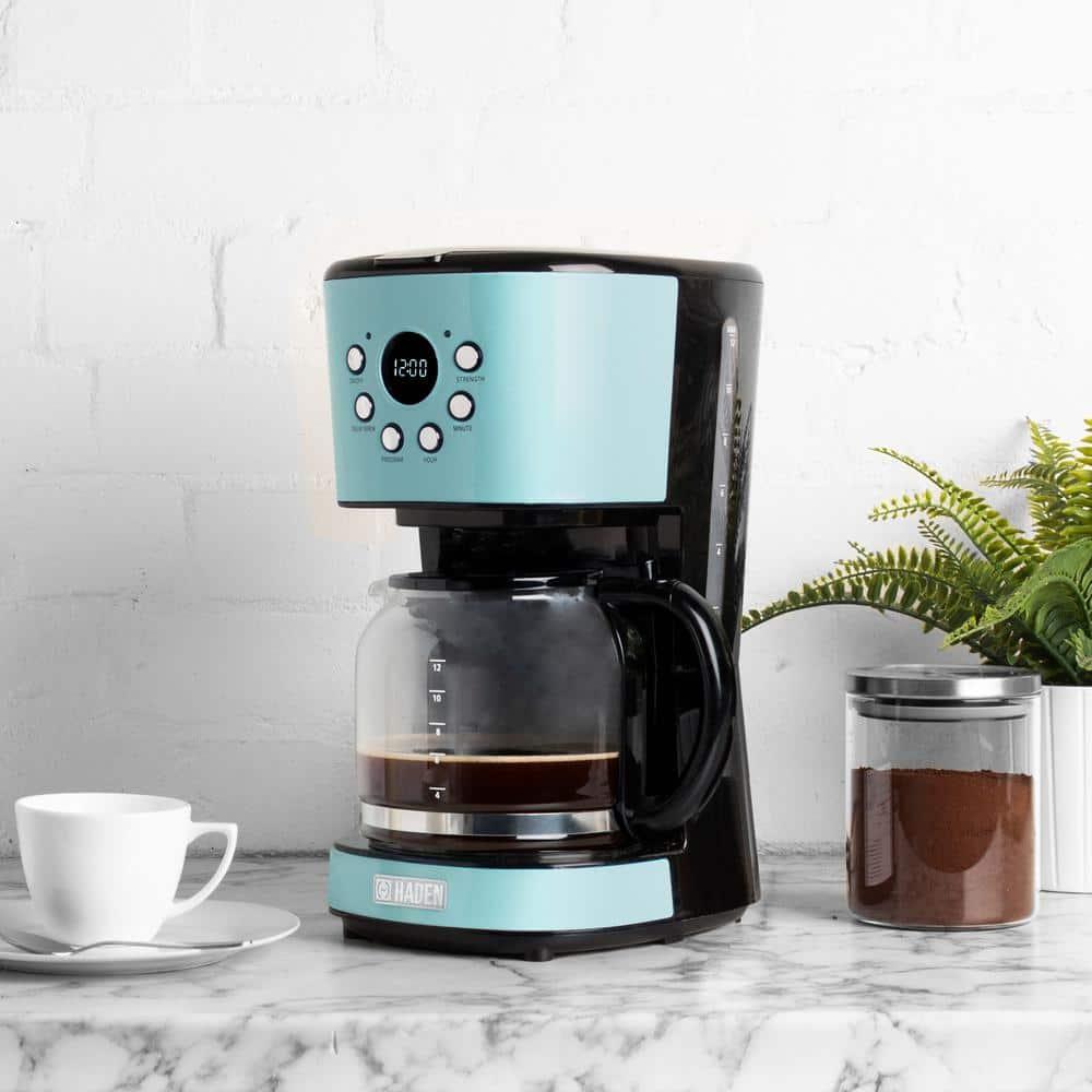 Haden Coffee Machine, 12 Cup Programmable Drip Coffee Maker