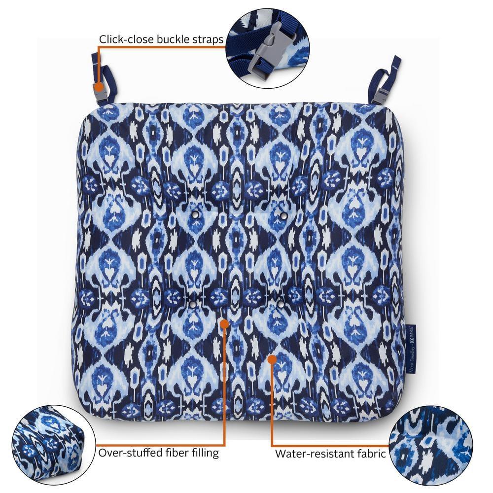 Vera Bradley by Classic Accessories Water-Resistant Patio Chair Cushions