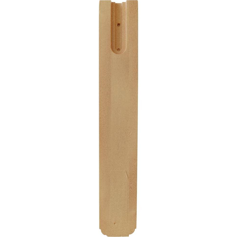 Ekena Millwork 1 3/4"W x 10 1/2"D x 10 1/2"H Eaton Wood Bracket, Red Oak