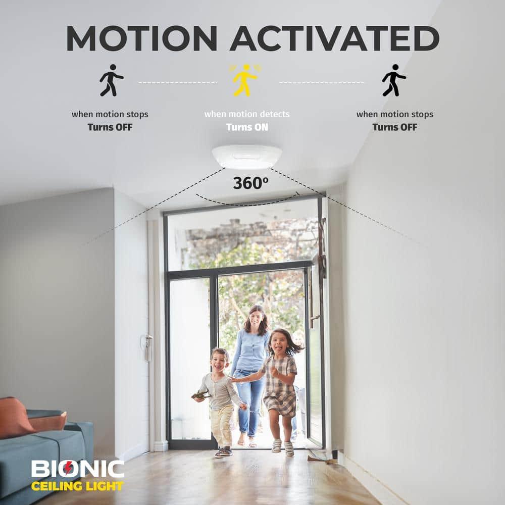 Bell + Howell Bell + Howell Wireless Motion Activated Ceiling Light with Remote Control