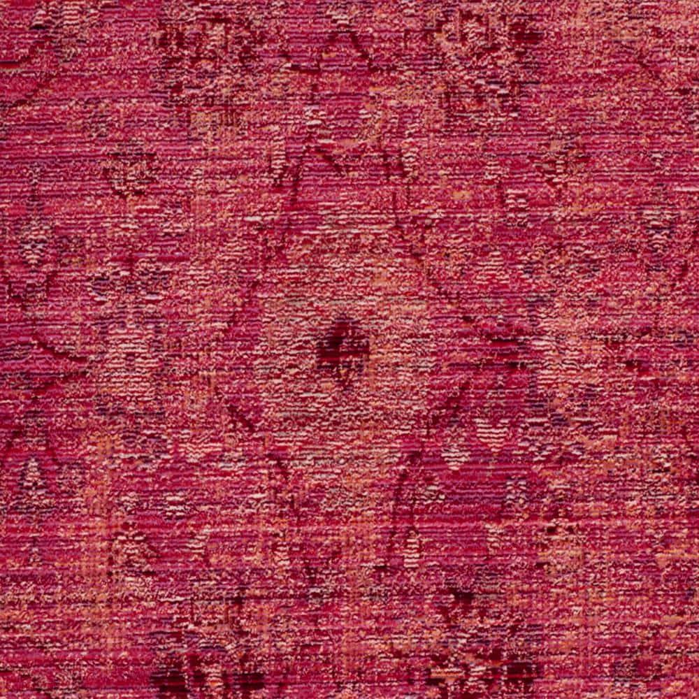 Valencia VAL103 Power Loomed Area Rug - Red/Red - 4'x6' - Safavieh.
