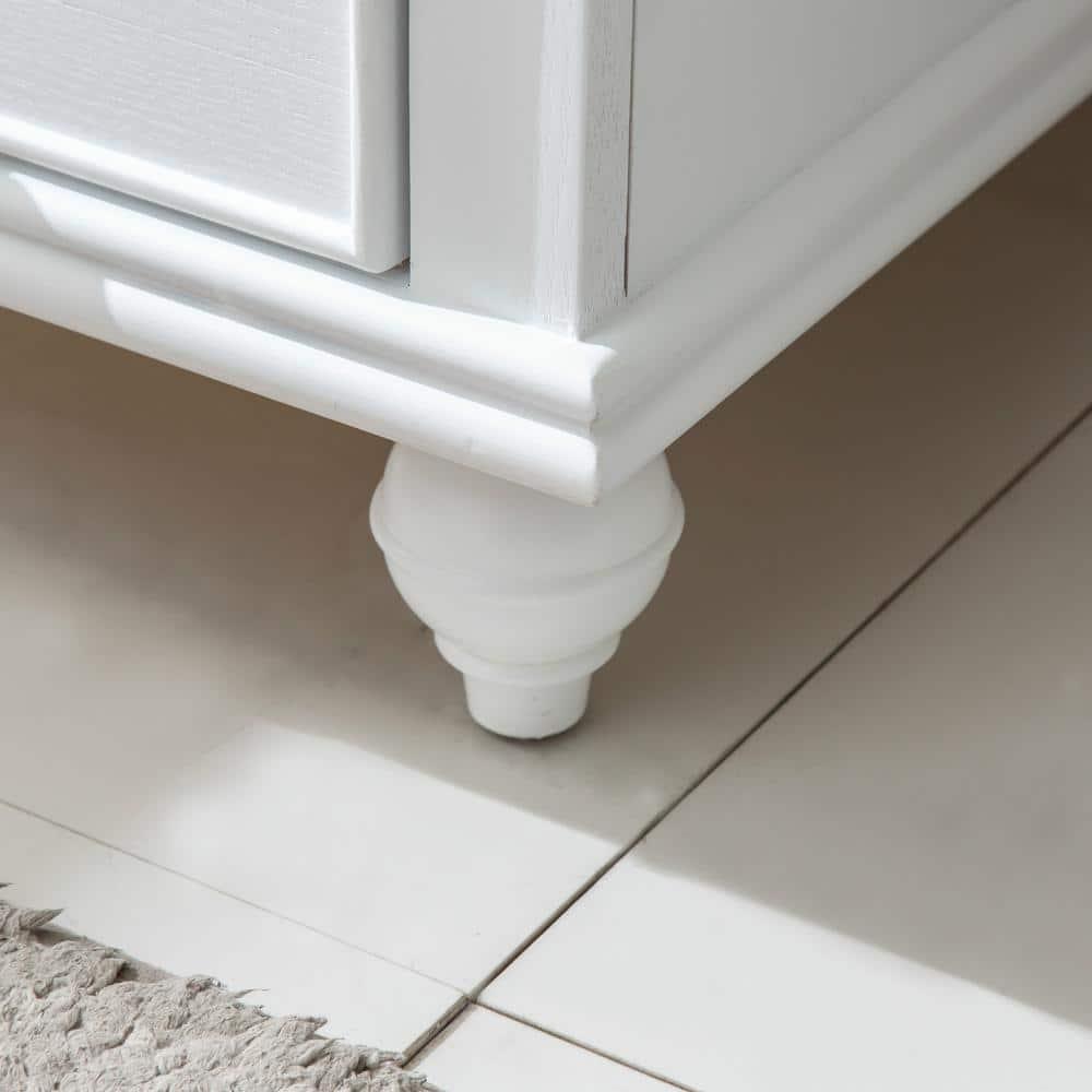 Melissa 24" Single Vanity - Grain White