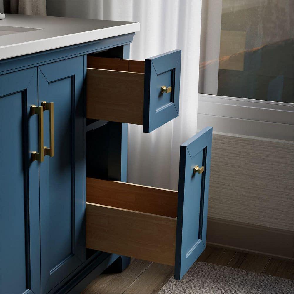 Charlemont 48 In. Bathroom Vanity Cabinet With Sink And Quartz Top