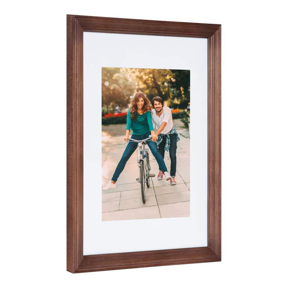Kate & Laurel All Things Decor 6pc Bordeaux Frame Box Set Brown : Wall Display, Gallery Collection, Wood Frames