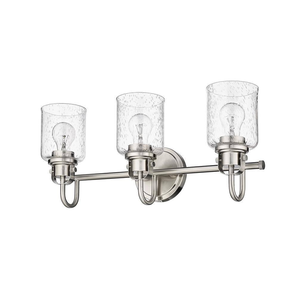 Z-Lite Kinsley 3 - Light Vanity in  Brushed Nickel