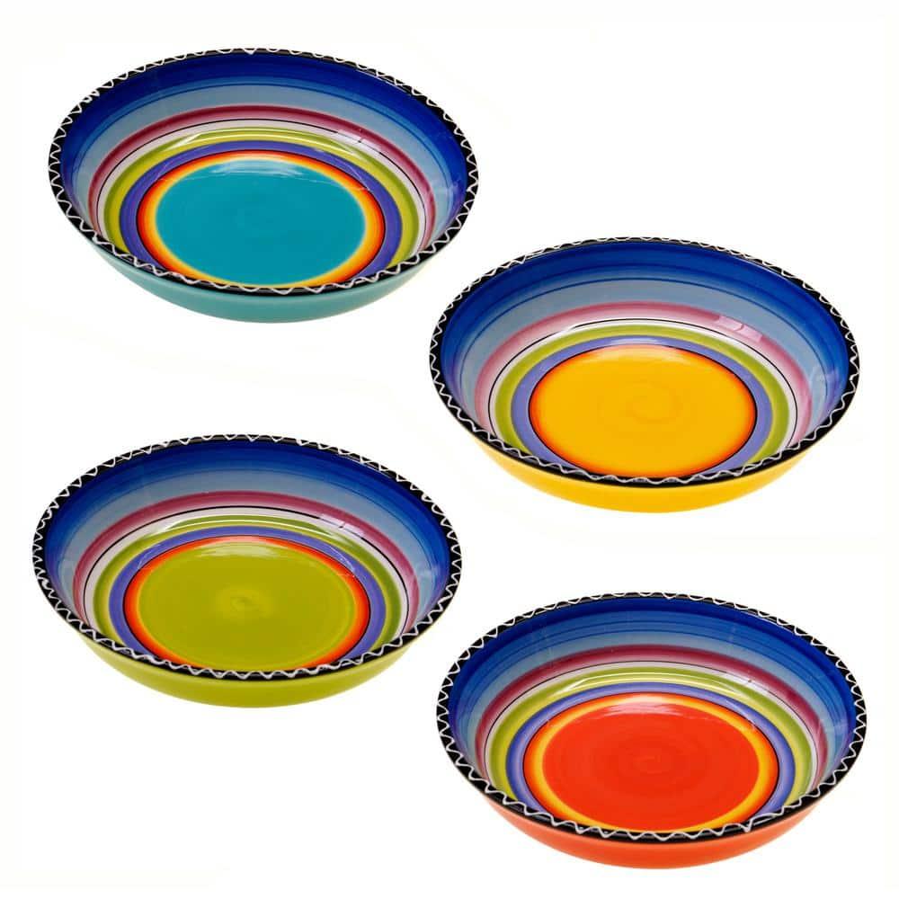 Certified International Certified International Tequila Sunrise Soup/Pasta Bowl (Set of 4)