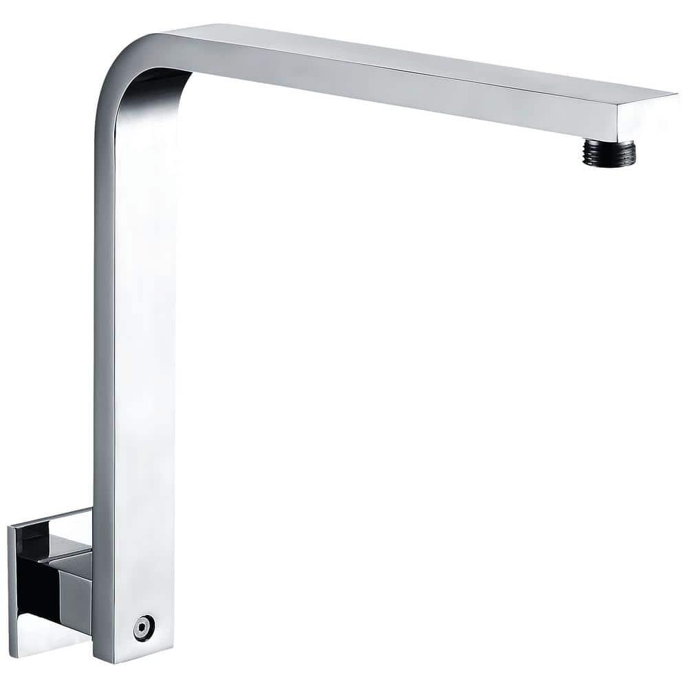 12" Square Raised Wall Mounted Shower Arm