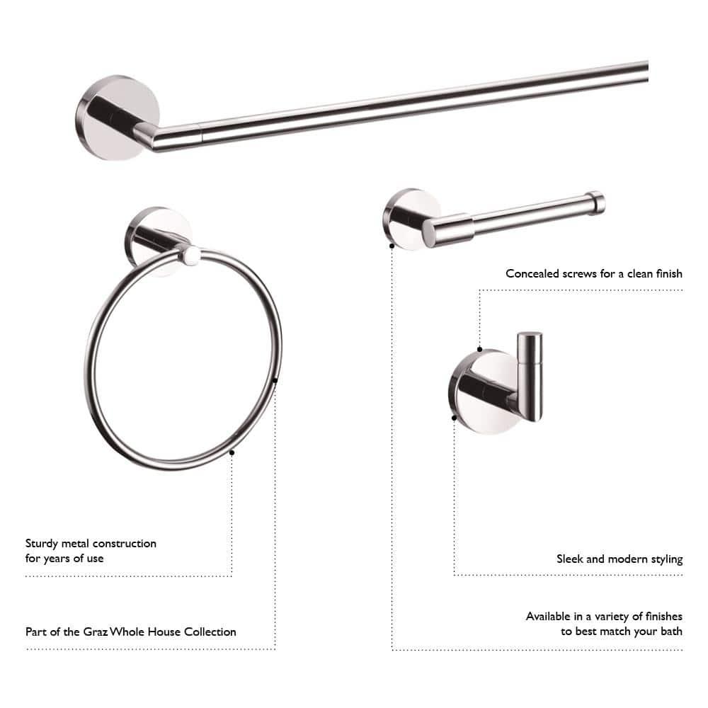 Graz Wall Mounted Towel Bar