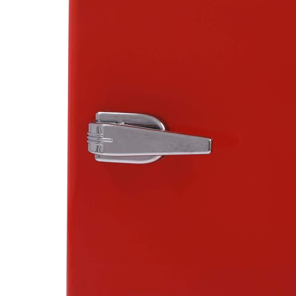 COMMERCIAL COOL Retro Refrigerator 1.6 Cu. Ft., Red