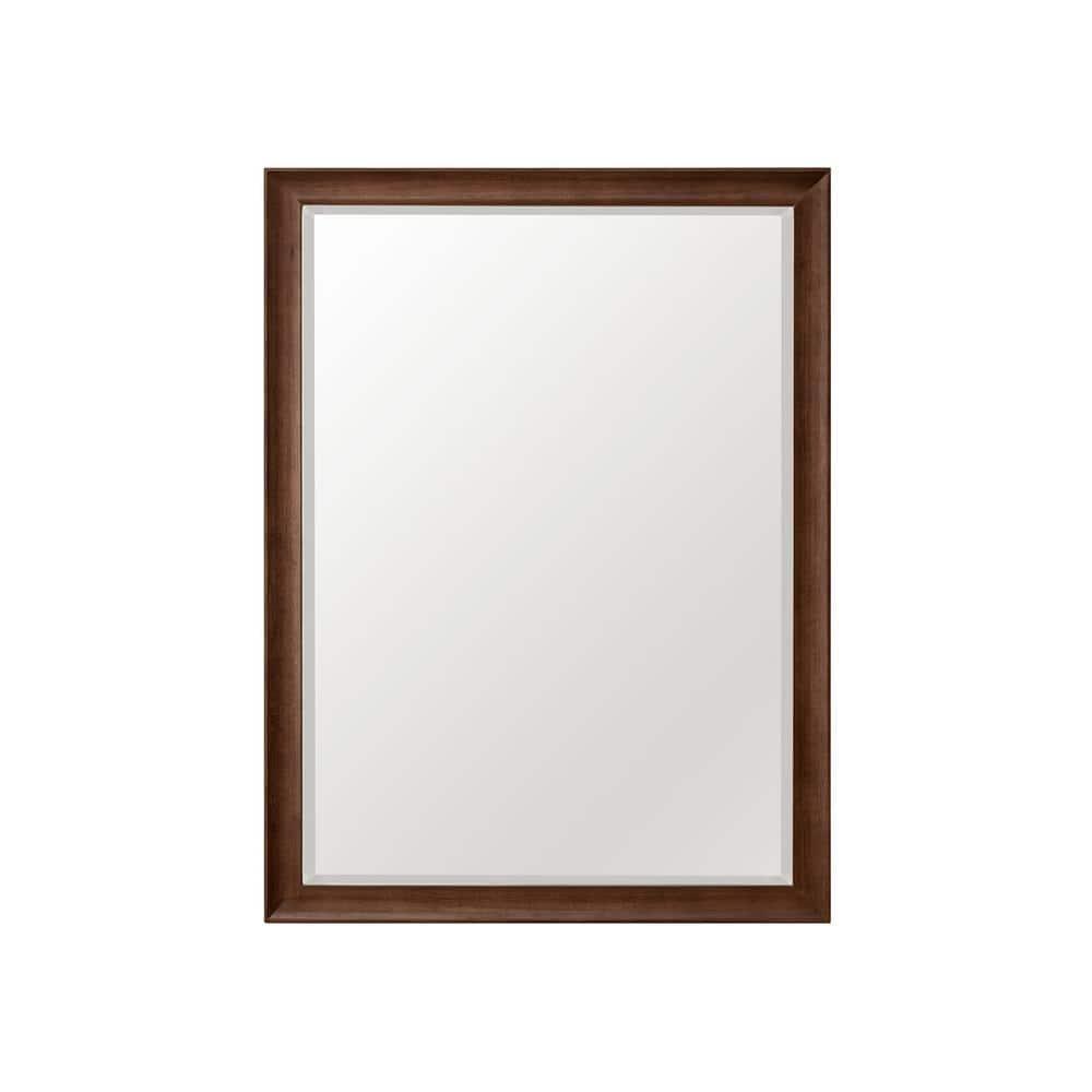 Glenbrooke Solid Wood Flat Wall Mirror