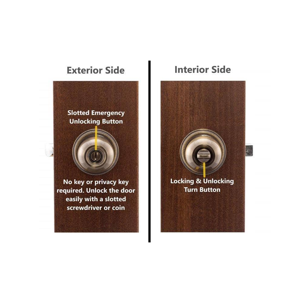 Ball Privacy Door Knob