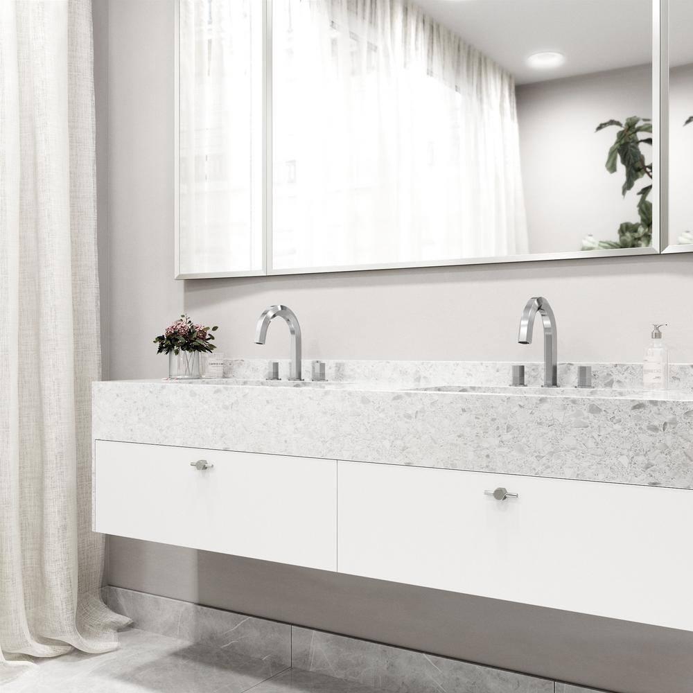 Hart 9" H Two Handle Widespread Bathroom Faucet