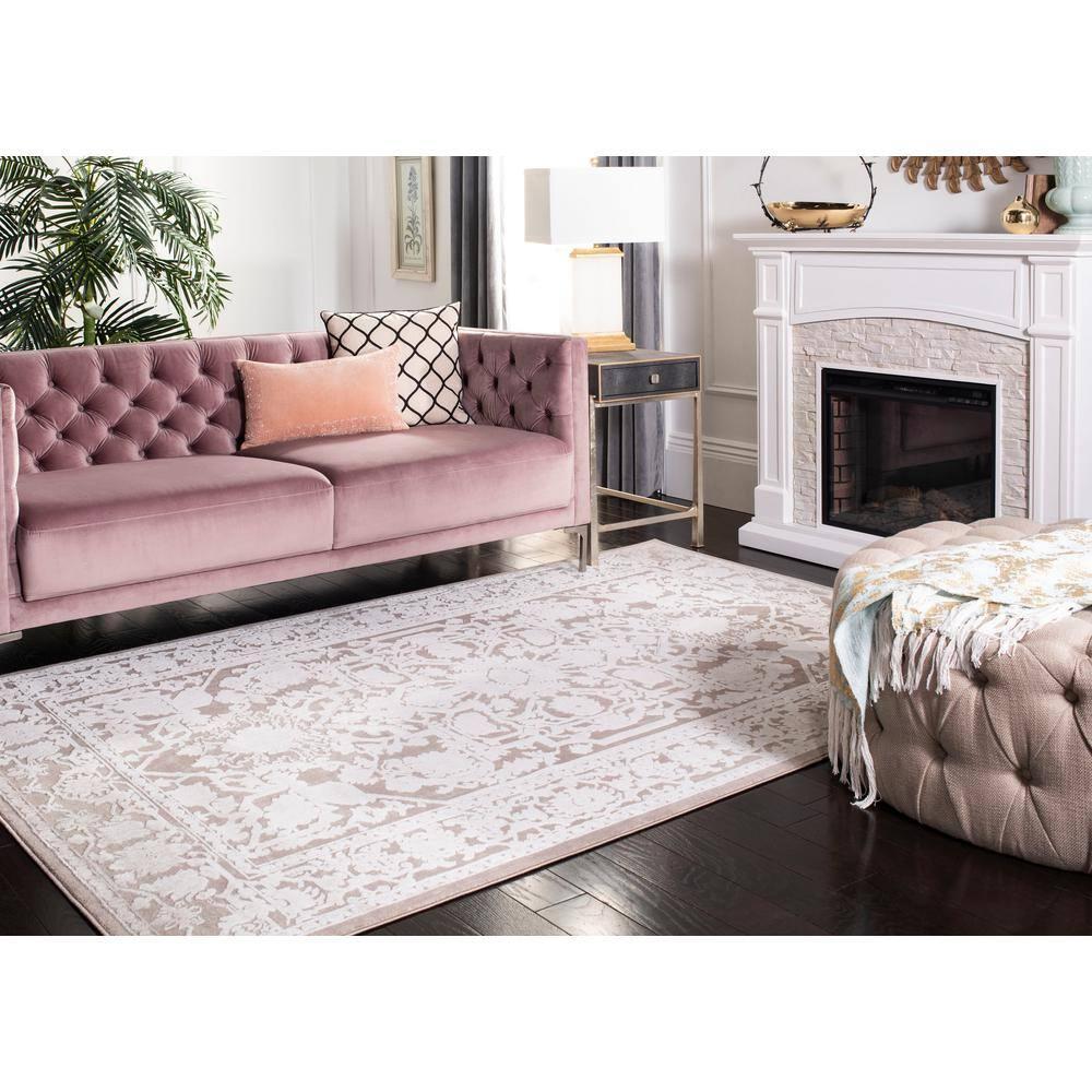 Reflection RFT665 Power Loomed Indoor Accent Rug - Beige/Cream - 3'x5' - Safavieh.