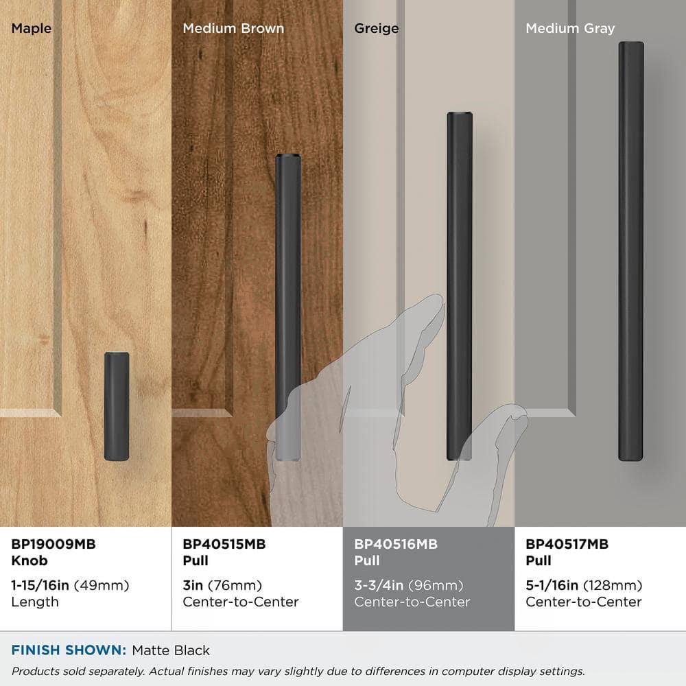 Amerock Bar Pulls 3-3/4 inch (96mm) Center-to-Center Cabinet Pull