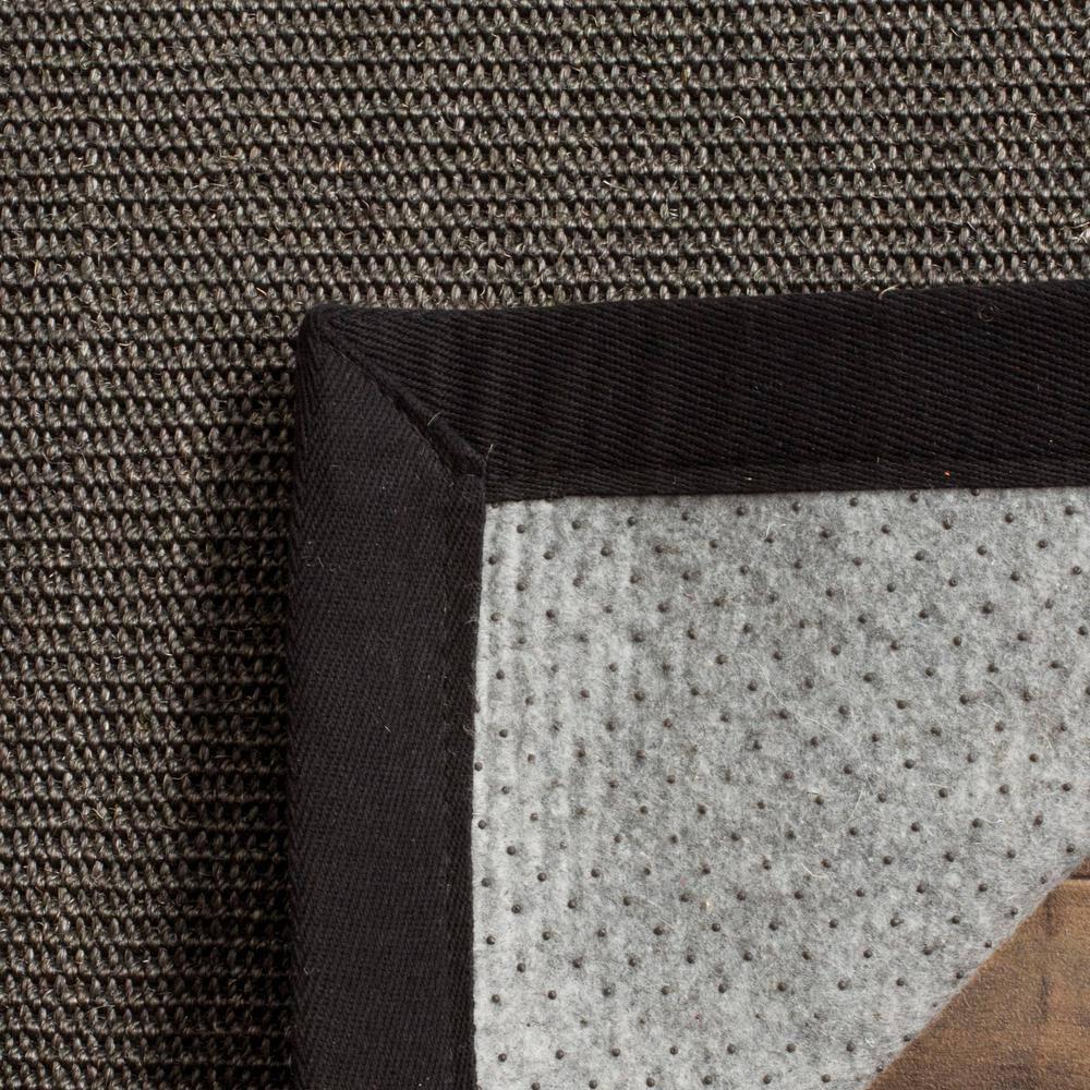 Natural Fiber NF441 Power Loomed Indoor Accent Rug - Charcoal/Charcoal - 3'x5' - Safavieh.