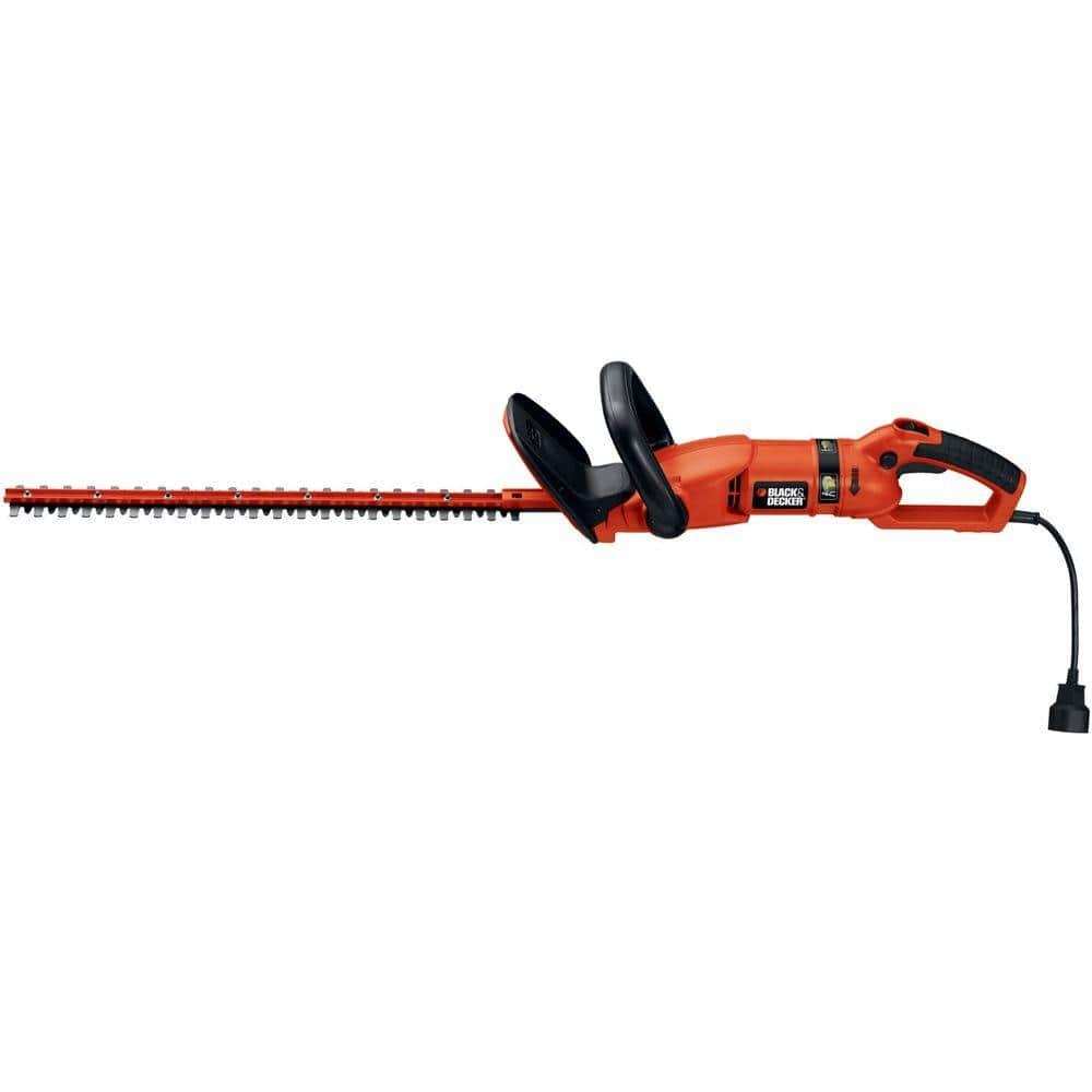 BLACK+DECKER HH2455 3.3 Amp HedgeHog 24" Hedge Trimmer with Rotating Handle