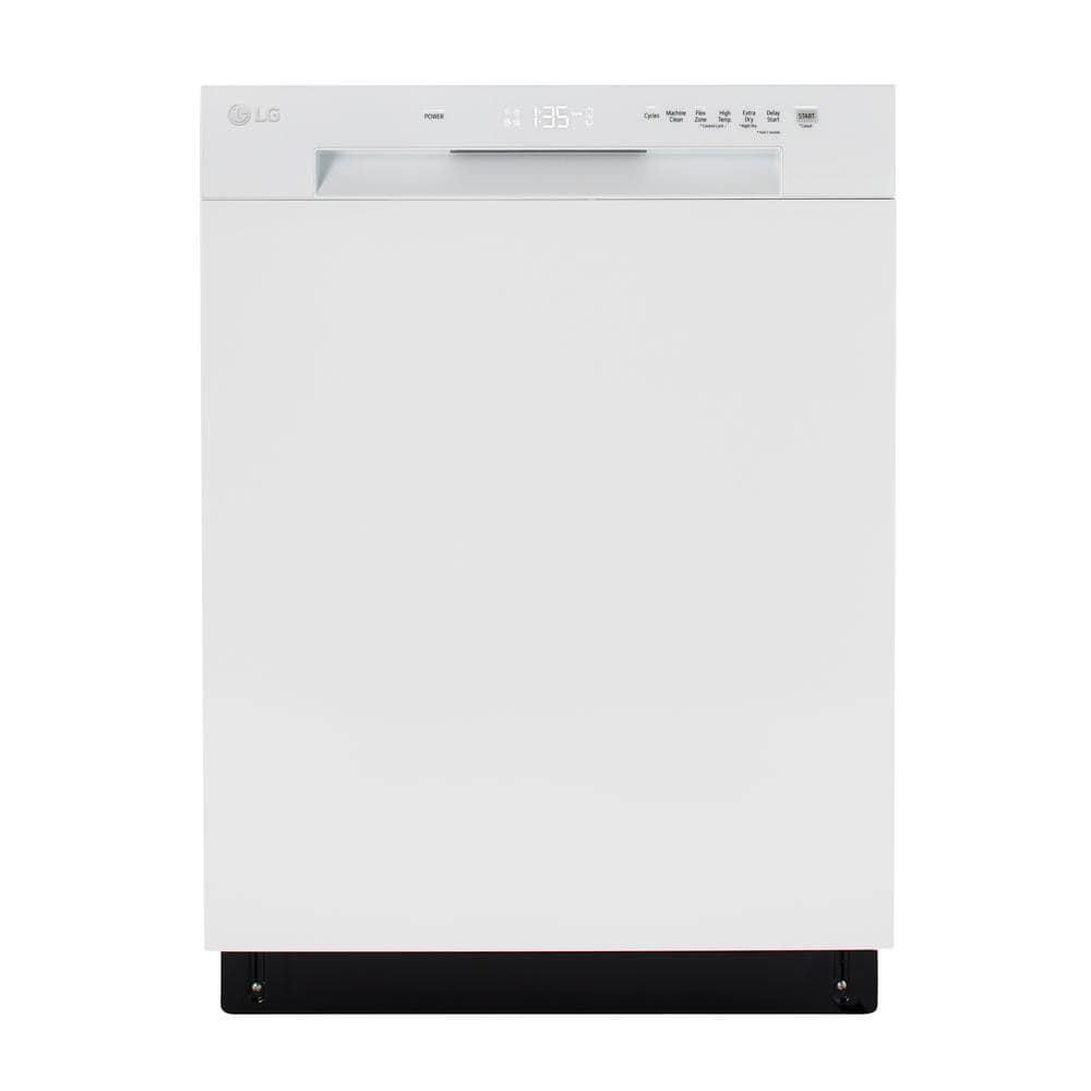 Front Control Dishwasher with LoDecibel Operation and Dynamic Dry