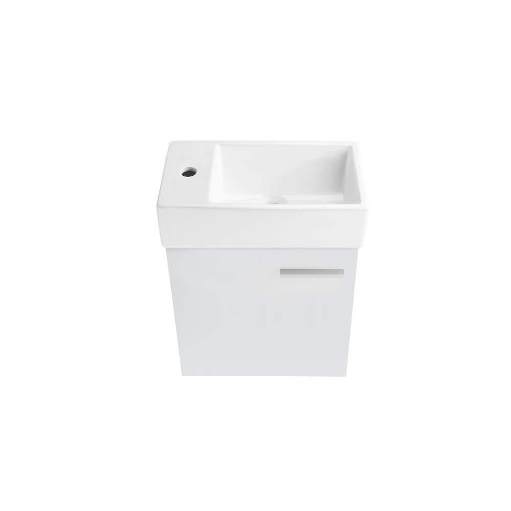 Colmer 18" Wall-Mounted Bathroom Vanity