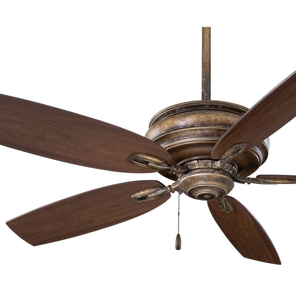 54" Minka Aire Rustic Indoor Ceiling Fan French Beige Maple Wood Blades for Living Room Kitchen Bedroom Family Dining House Home