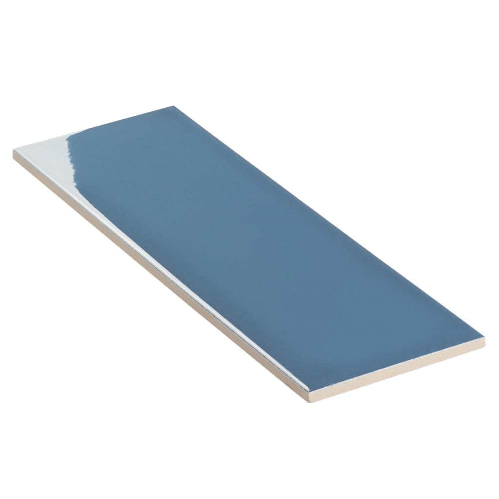 Remington 3.93 in. x 11.81 in. Polished Porcelain Subway Wall Tile (13.55 Sq. Ft. / Case)