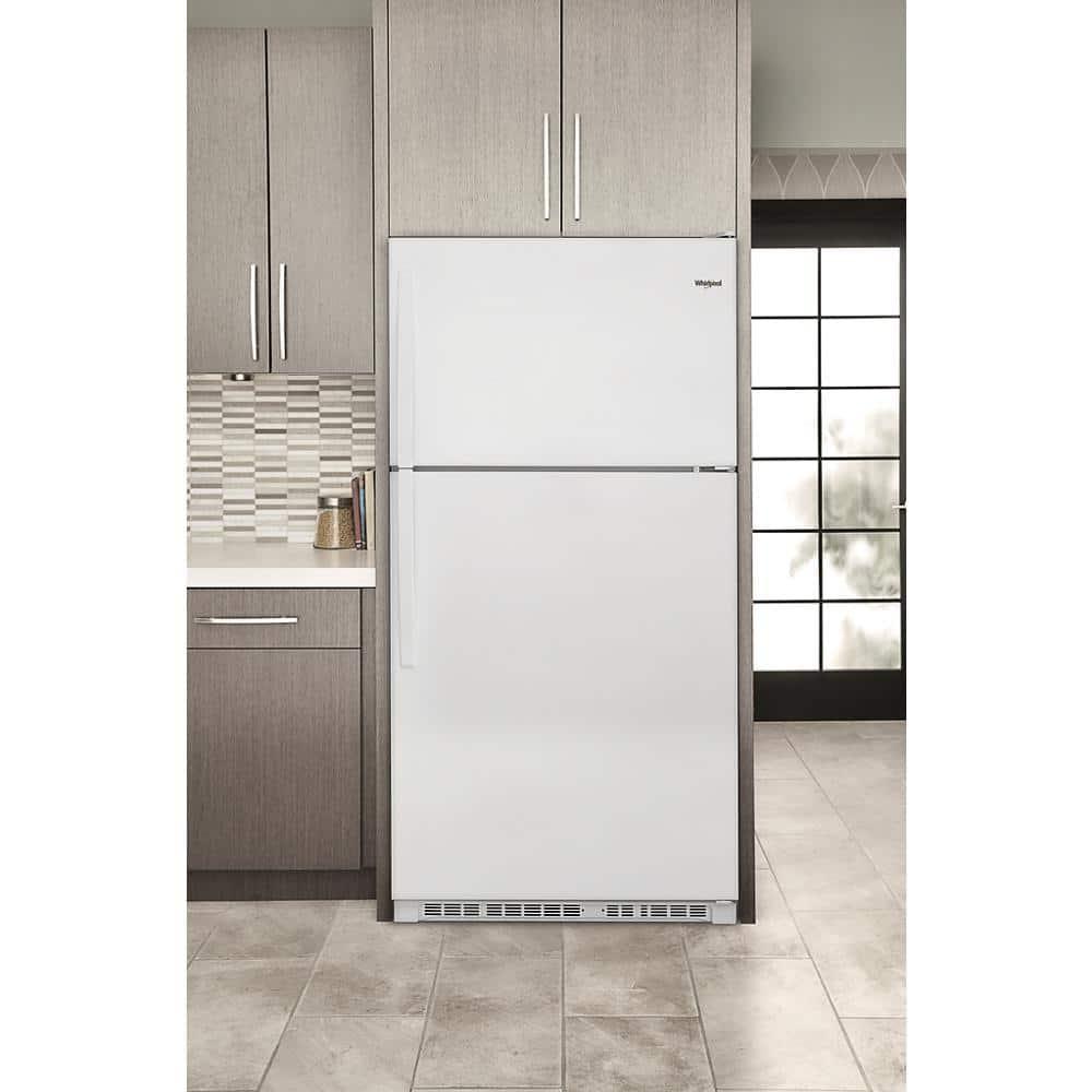 Whirlpool WRT311FZDW 20.5 Cu. Ft. White Top Freezer Refrigerator