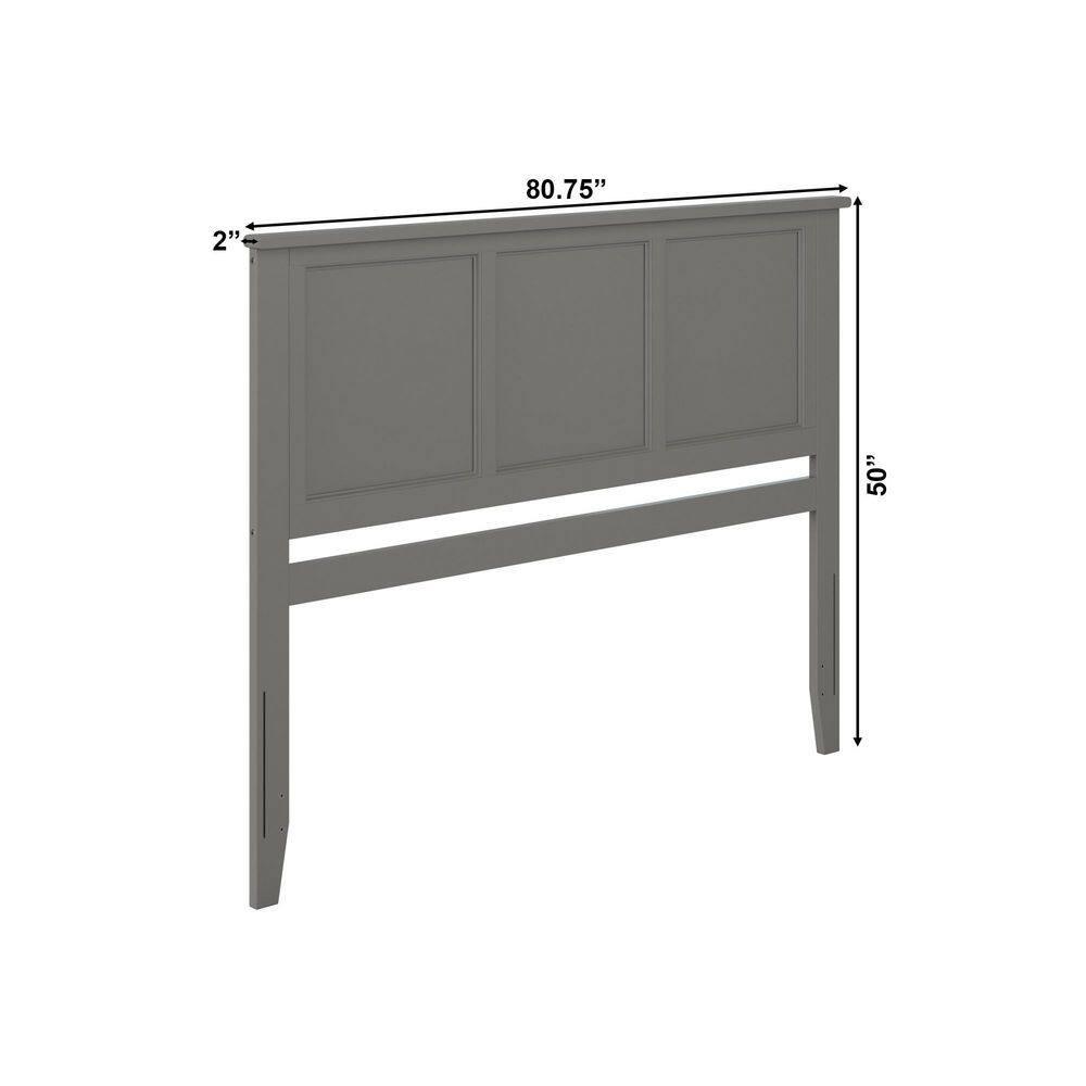 Madison King Grey Headboard