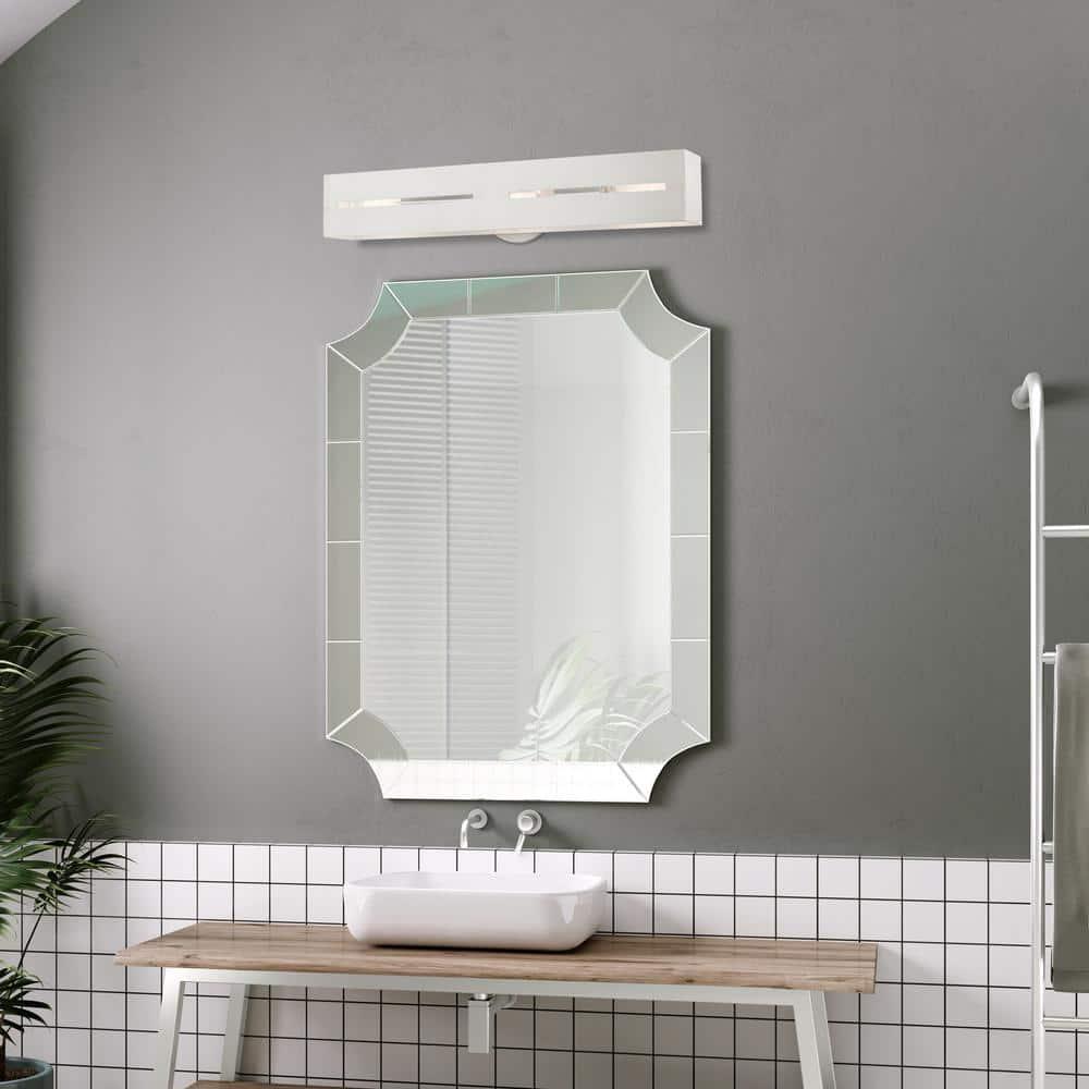 Livex Lighting Soma 3 - Light Vanity in  Brushed Nickel