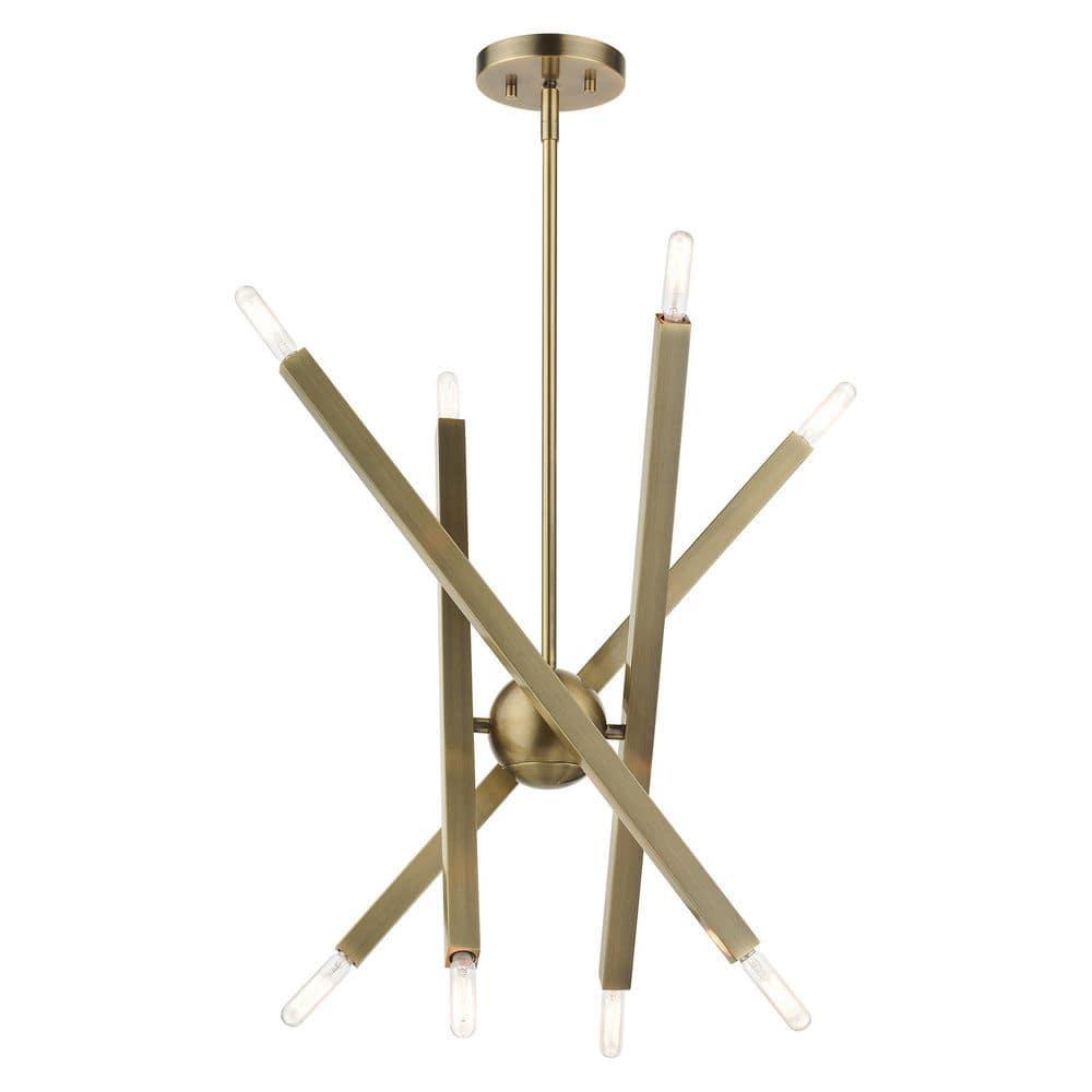Mercury Row® Lydia 8 - Light Dimmable Modern Linear Chandelier