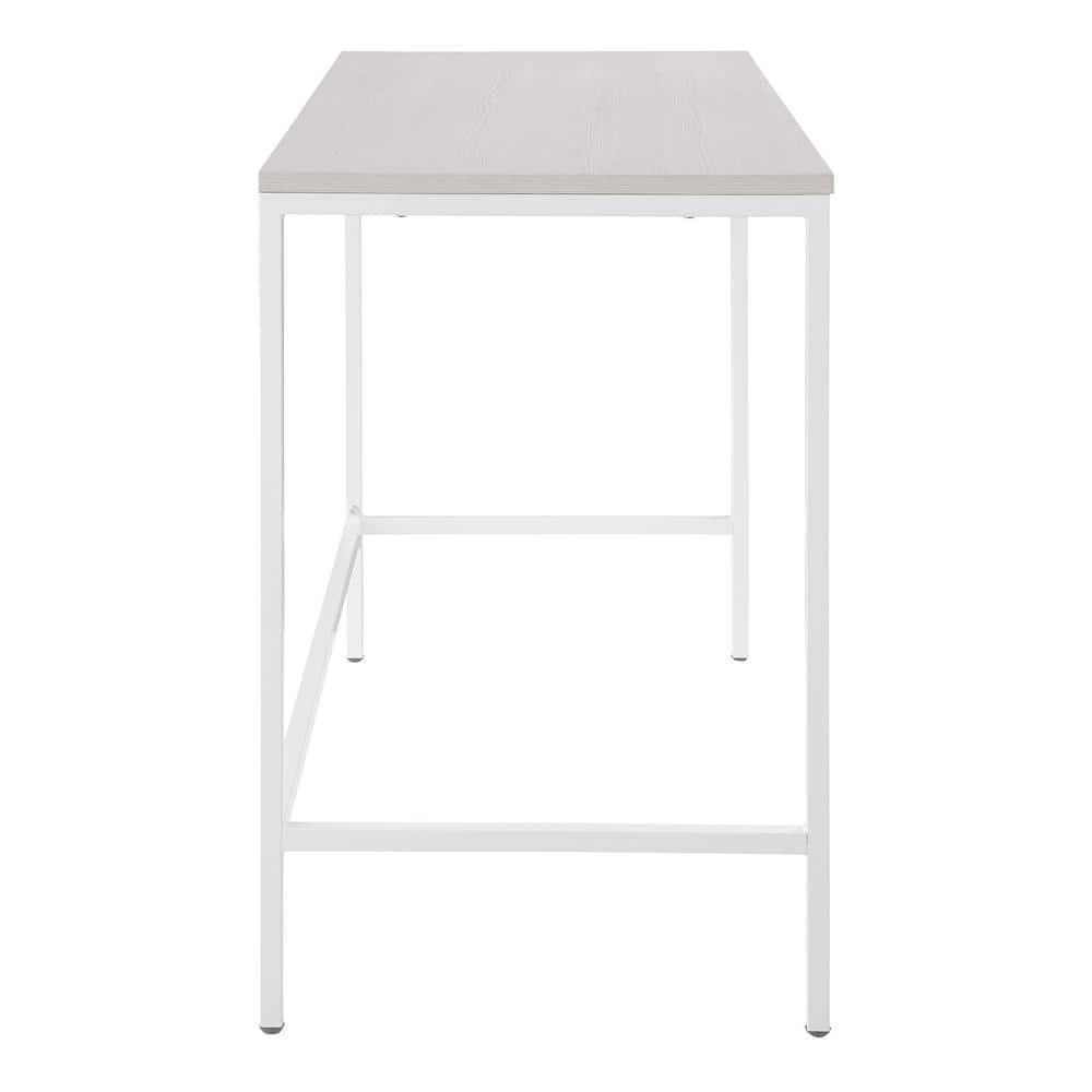 OSP Home Furnishings Contempo 42-Inch Desk, White