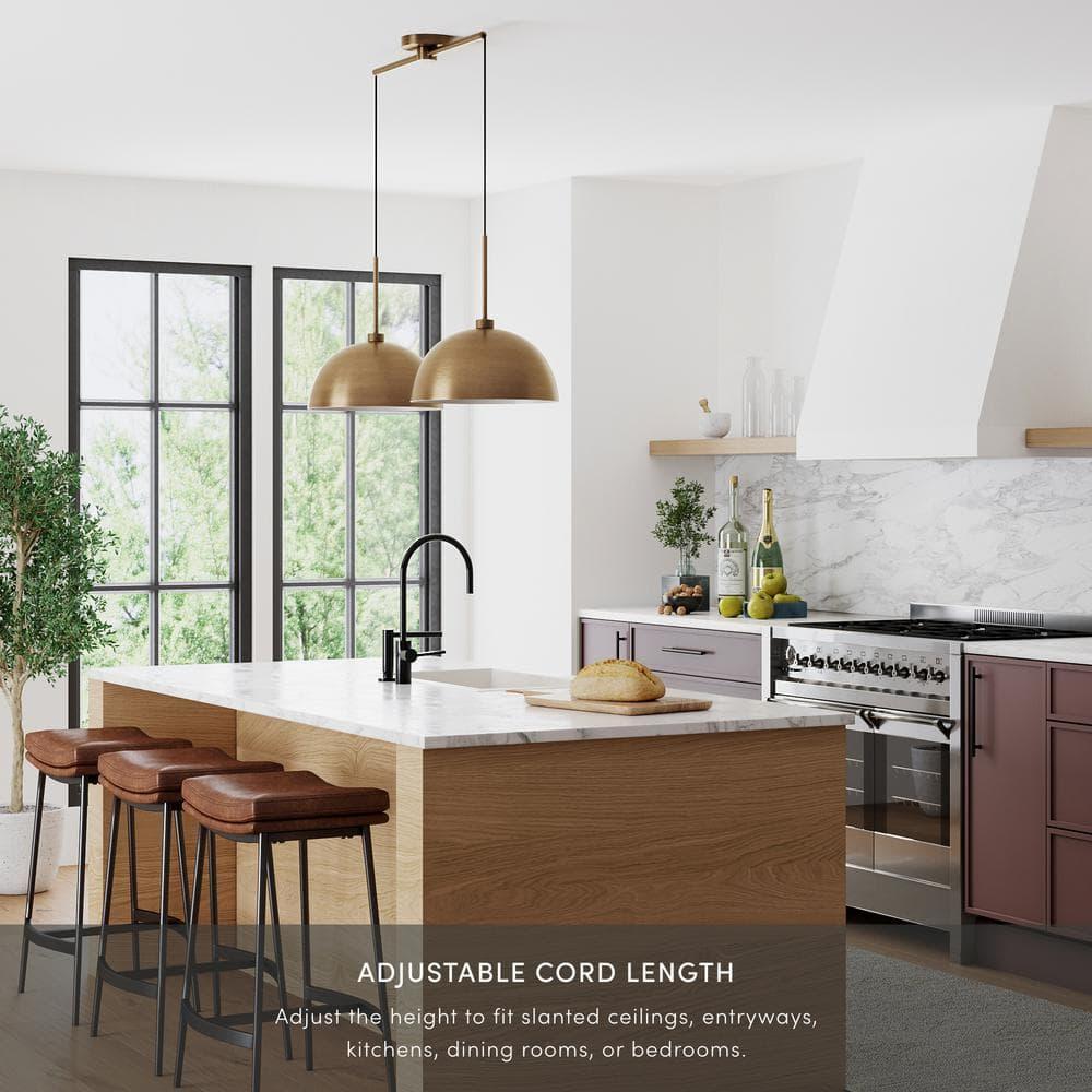 Corbo 2 - Light Kitchen Island Dome Pendant 2-Pack Kitchen Island Drum Pendant Light
