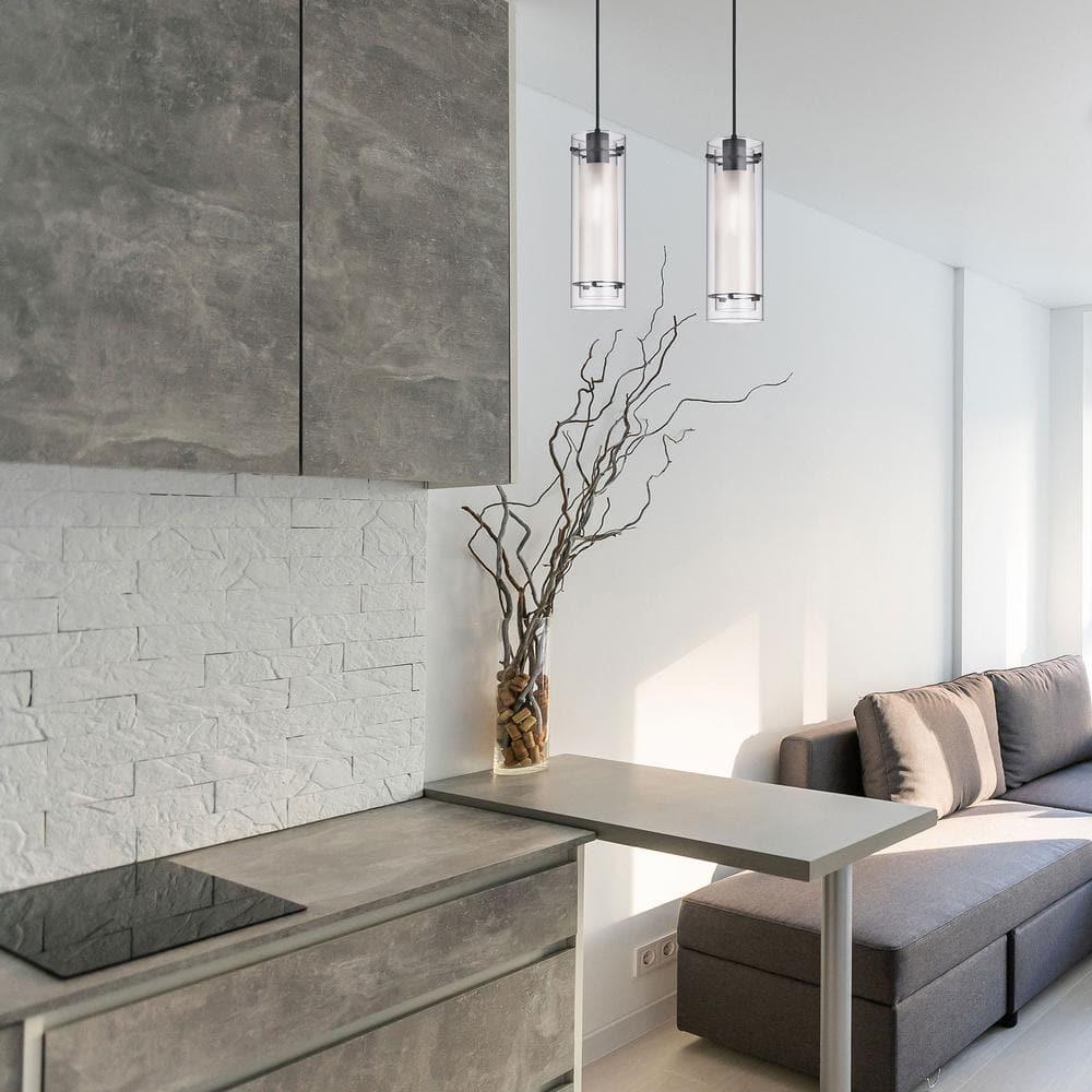 Dainolite Pasha 1 - Light Pendant in  Matte Black