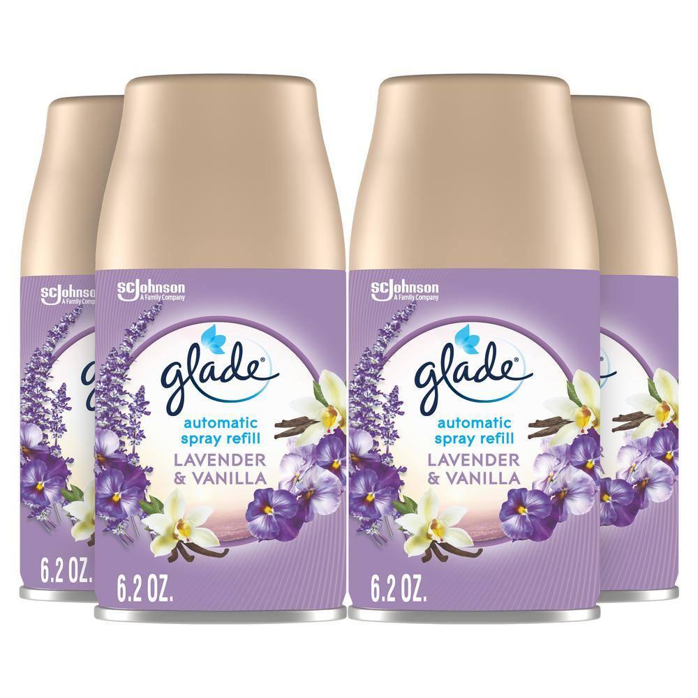 Glade Automatic Spray Air Freshener - Lavender & Vanilla - 6.2oz/2pk