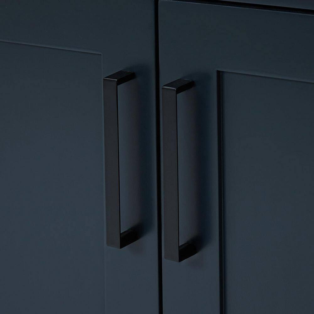 Hepburn 66 in. W x 21.5 in. D x 34.5 in. H Single Sink Freestanding Bath Vanity Cabinet without Top in Midnight Blue