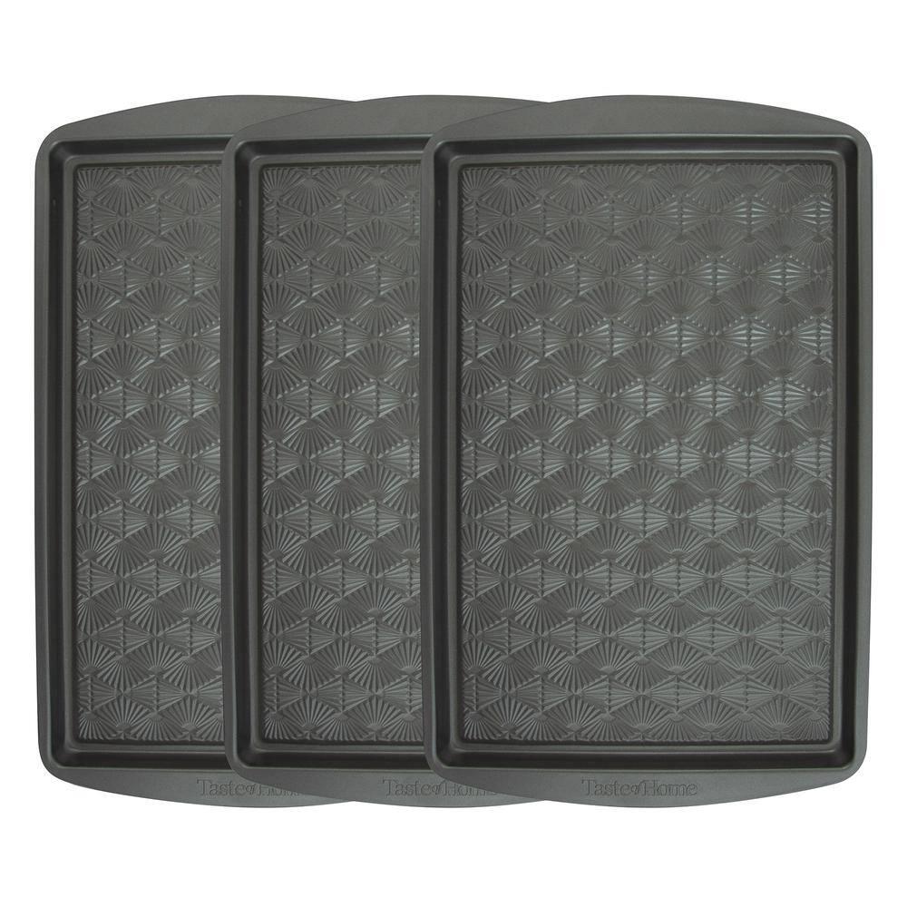 Taste of Home Taste Of Home Non-Stick Steel 3 Piece Baking Sheet Set (Set of 3)