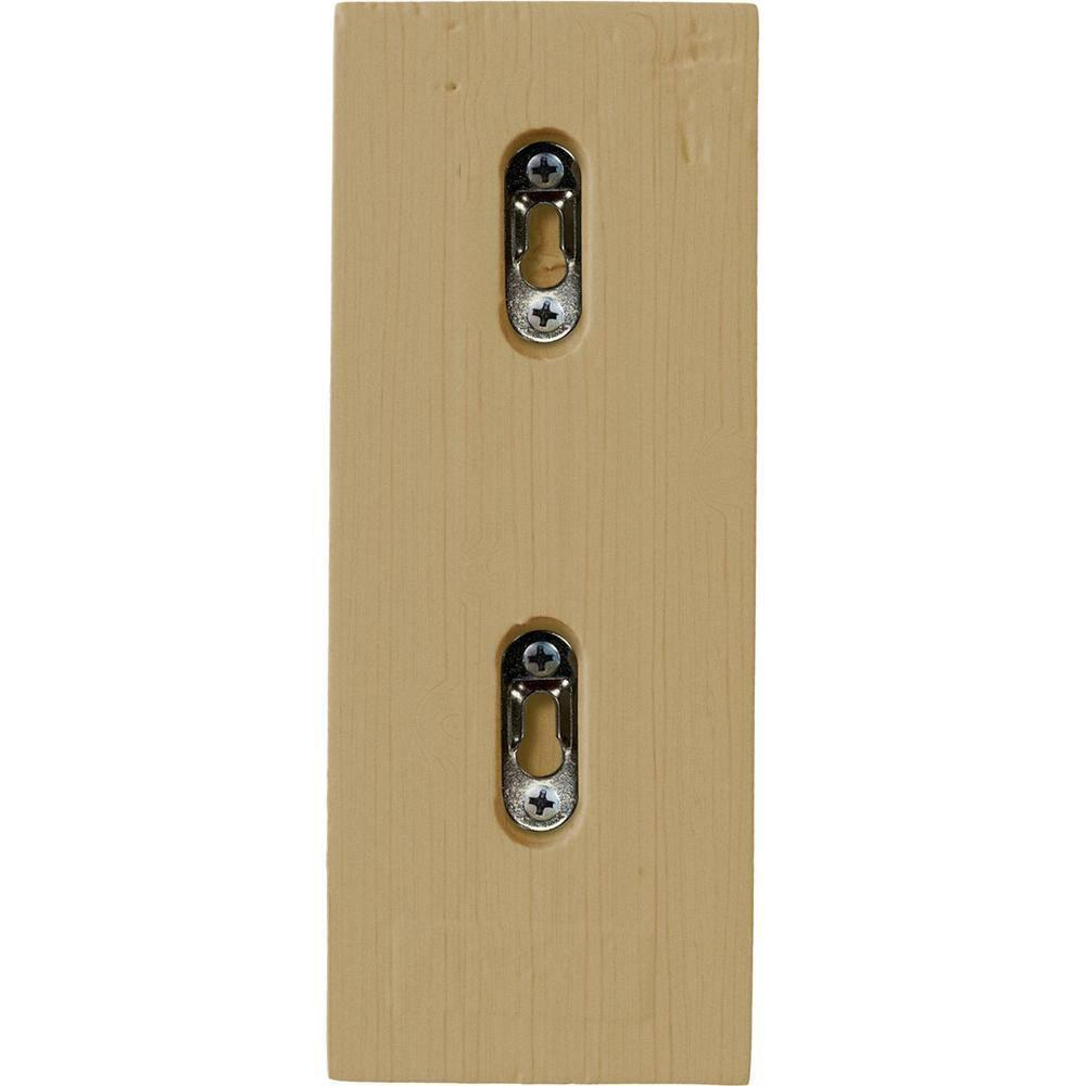 Ekena Millwork 4"W x 5"D x 10"H Diane Recessed Wood Corbel, Alder