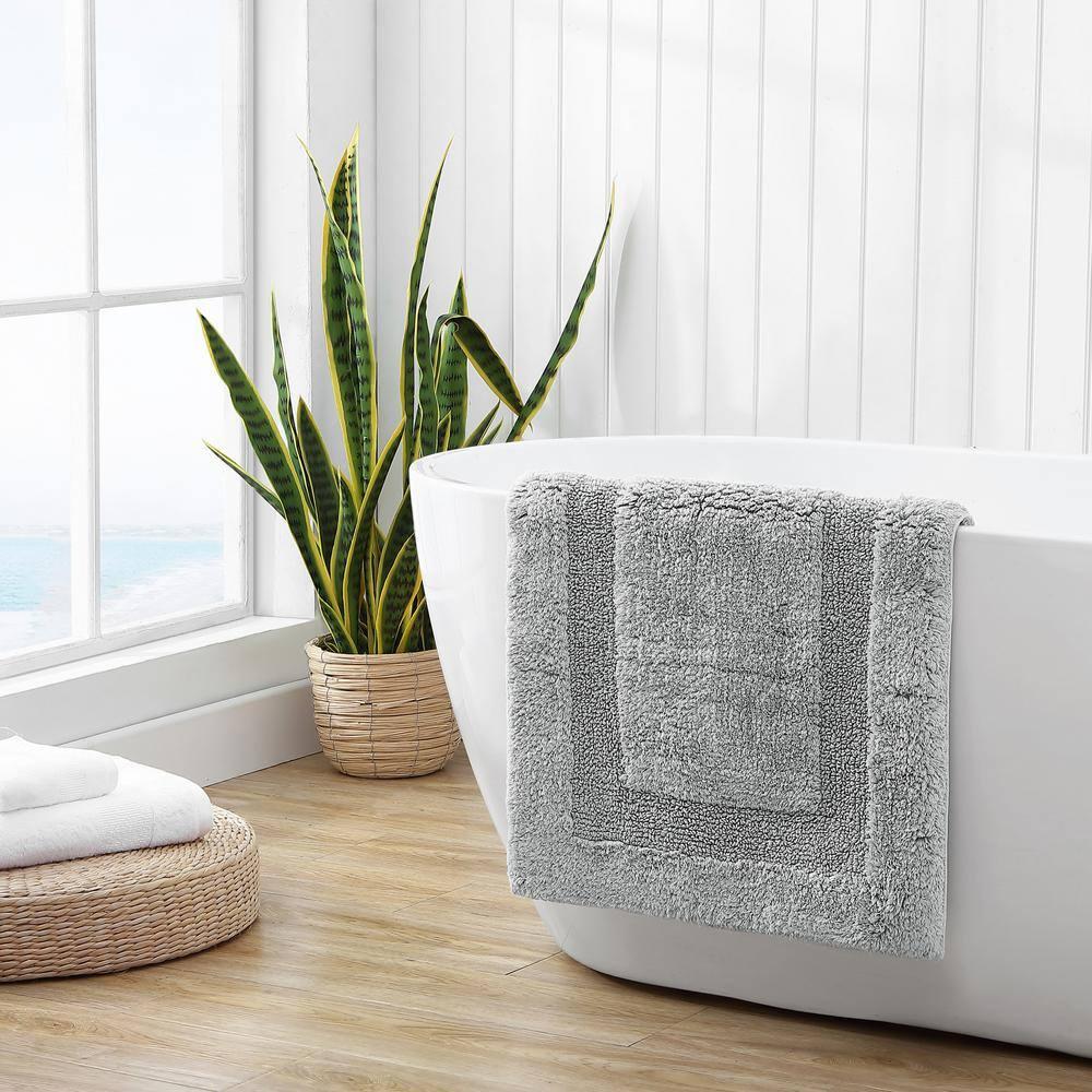 Tommy Bahama Home Long Branch Cotton Reversible Bath Rug