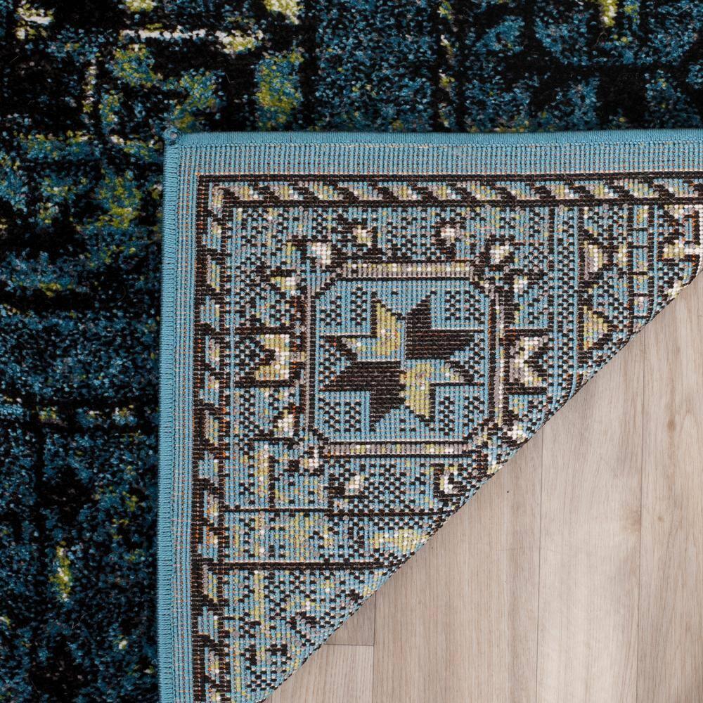 Vintage Hamadan VTH212 Power Loomed Indoor Area Rug - Blue/Multi - 5'3"x7'6" - Safavieh